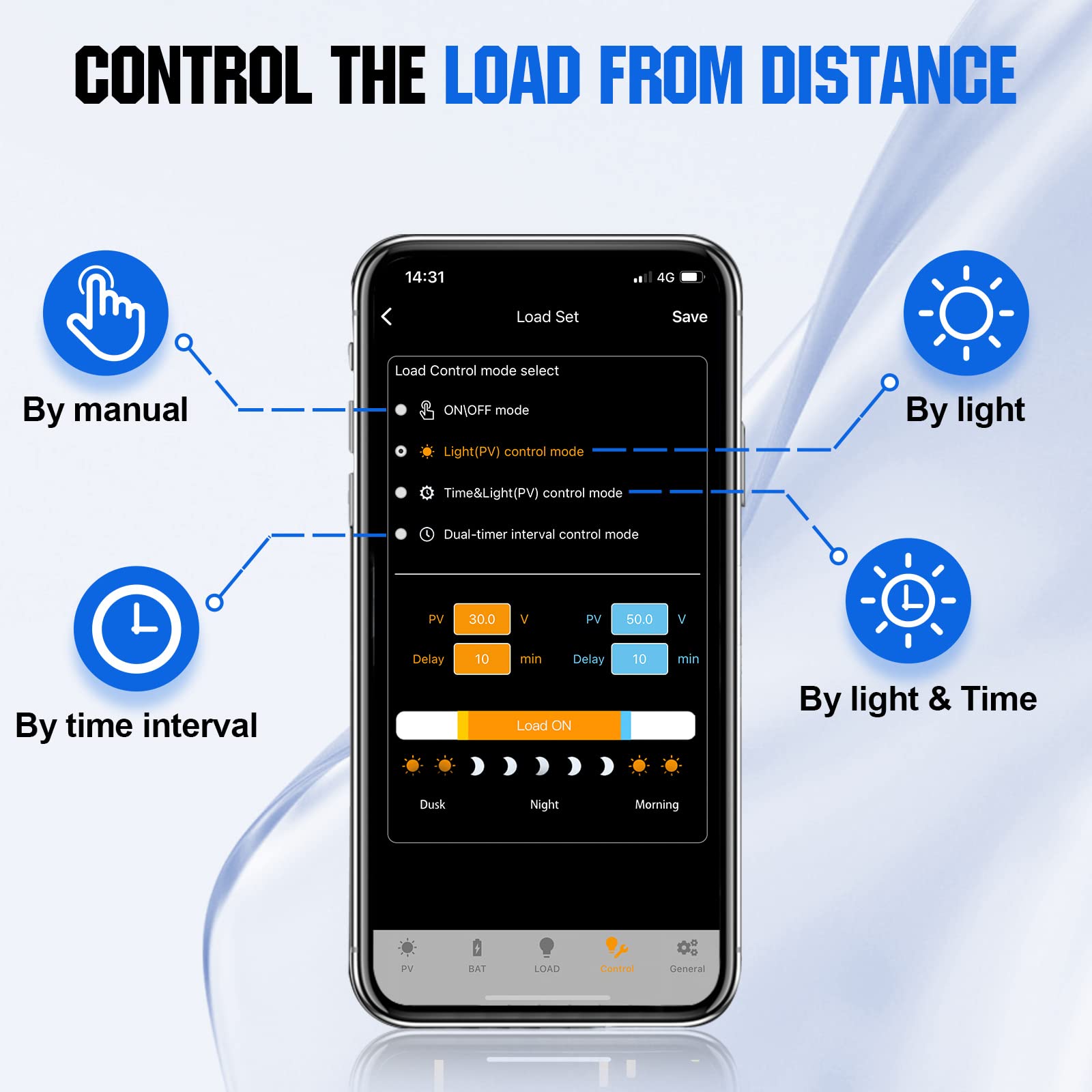 ECO-WORTHY Bluetooth Module 5.0 for MPPT Solar Charge Controller, with 82ft Wirelessly Remote Control, Real-time Monitor and RJ45 Communication Port, BT-02 RS485