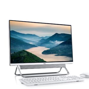 Dell Inspiron 7700 All-in-One Desktop, 27" FHD Touchscreen, Intel i7-1165G7, GeForce MX330, 16GB RAM, 512GB SSD, Webcam, USB Type-C, HDMI, RJ-45, Wi-Fi 6, Windows 11 Home, Silver (Renewed)