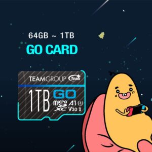 TEAMGROUP GO Card 512GB 2 Pack Micro SDXC UHS-I U3 V30 4K, R/W up to 100/90 MB/s for GoPro & Drone & Action Cameras High Speed Flash Memory Card with Adapter for 4K Shooting TGUSDX512GU364