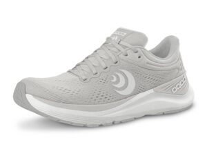 topo athletic ultrafly 4 grey/grey 6 b (m)