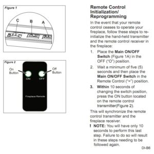 Replacement for Dimplex Fireplace Heater Remote Control DFG2562 DFG2562SS DFG253A