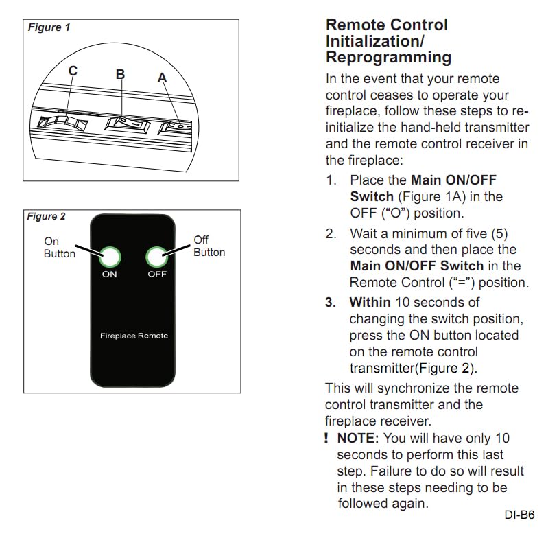 Replacement for Dimplex Fireplace Heater Remote Control DFG2562 DFG2562SS DFG253A