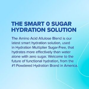 Liquid I.V.® Hydration Multiplier® Sugar-Free - Lemon Lime - Hydration Powder Packets | Electrolyte Powder Drink Mix | Convenient Single-Serving Sticks | Non-GMO | 1 Pack (14 Servings)