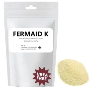 fermaid k yeast nutrient - 2 oz (56.7 g) - make wine cider mead kombucha at home - sold by capybara distributors inc.