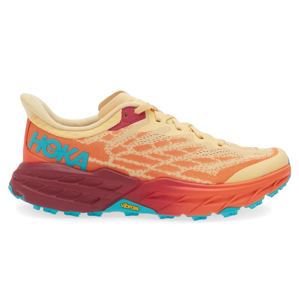 Hoka One Women's Sneaker, Impala Flame, 9