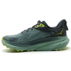 hoka one one womens challenger atr 7 gtx textile synthetic trellis balsam green trainers 7 us