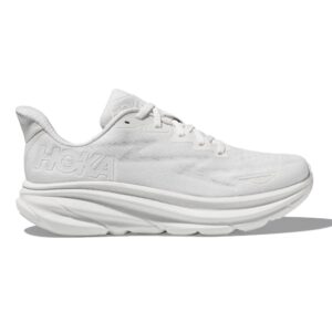 Hoka Women's Clifton 9 Sneaker, White/White, 8.5
