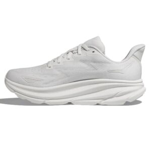 Hoka Women's Clifton 9 Sneaker, White/White, 8