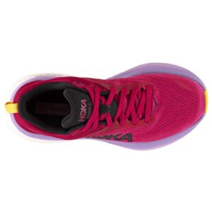 Hoka One Women's Sneaker, Cherries Jubilee Pink Yarrow, 9