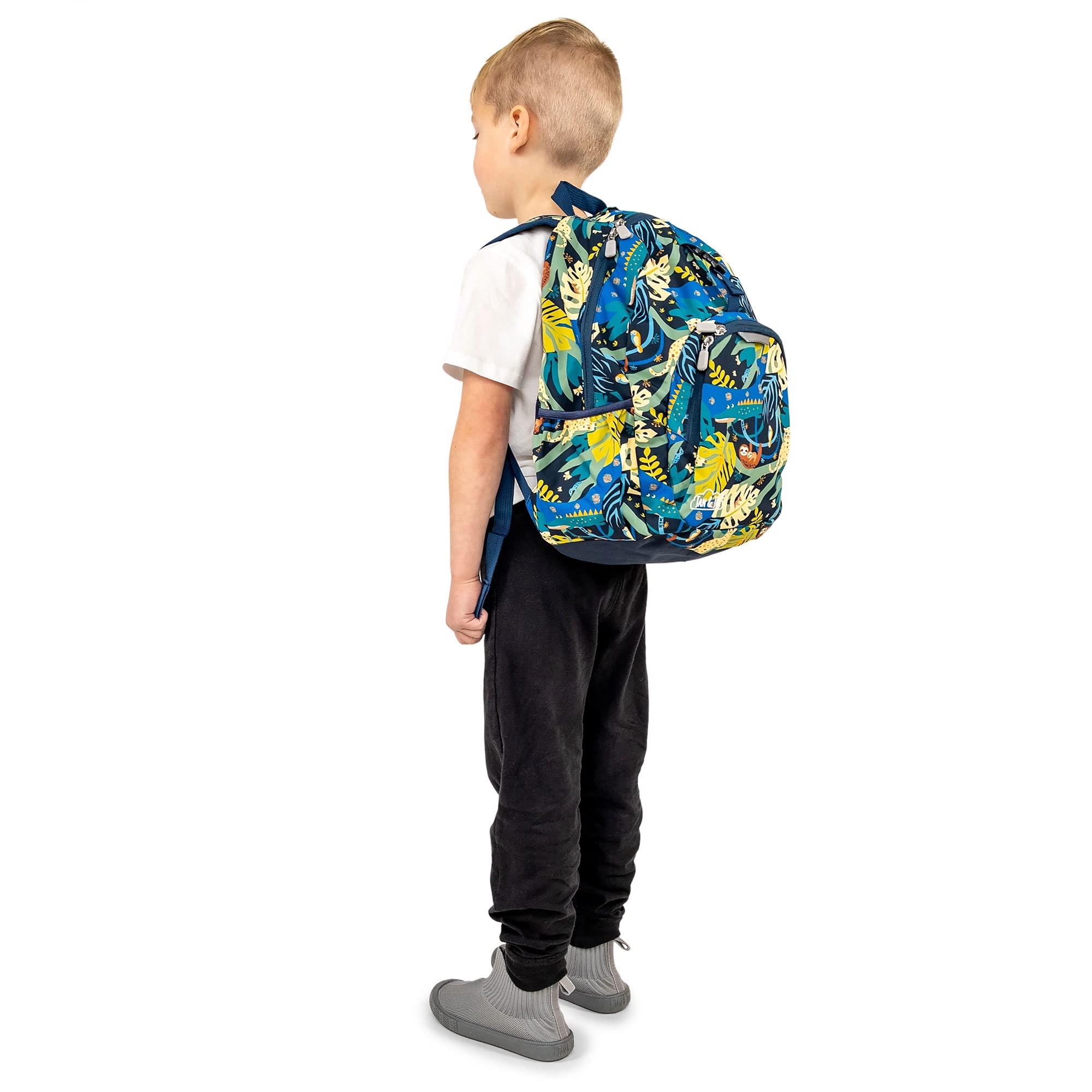 JAN & JUL Little Xplorers Kids' Backpack (Jungle Nights, One Size)