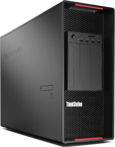 thinkstation p920 workstation/server, 2x intel gold 6148 up to 3.7ghz (40 cores & 80 threads total), 128gb ddr4, nvs 510 2gb graphics card, no hdd, no operating system (renewed)