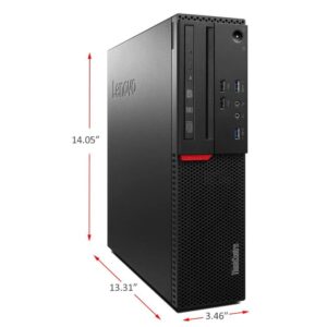 Lenovo Computer Desktop PC, New 24 Inch Monitor, Intel Core i7-6700, 32GB RAM 512GB SSD +2TB HDD, 2GB Graphics Card, HDMI, Wi-FI, Wireless Keyboard & Mouse (Renewed)