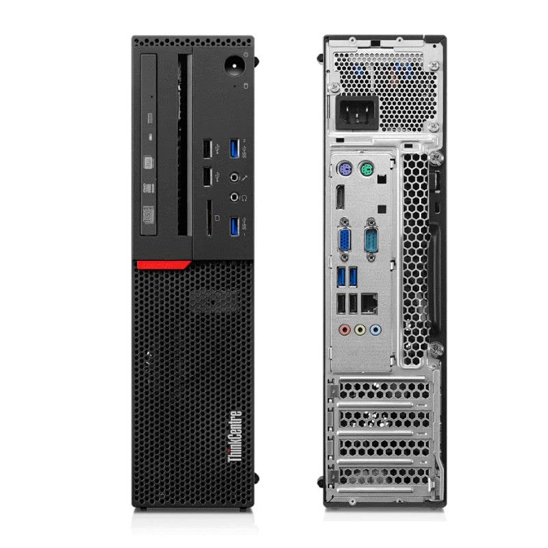 Lenovo Computer Desktop PC, New 24 Inch Monitor, Intel Core i7-6700, 32GB RAM 512GB SSD +2TB HDD, 2GB Graphics Card, HDMI, Wi-FI, Wireless Keyboard & Mouse (Renewed)