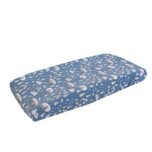 Copper Pearl Premium Knit Diaper Changing Pad Cover"Bridger"