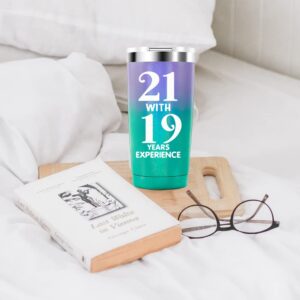 HIPOODAN 40th Birthday Gifts for Women, 40 Birthday Decoration,Gifts For Women Turning 40, 40 Years Old Birthday Gifts for Her, Mom, Wife, Sister, Friends 20oz Tumbler