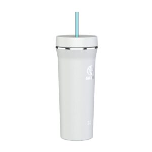 takeya 32 oz stainless steel insulated tumbler with straw lid, premium quality, sweatproof, frost