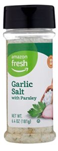 amazon fresh, garlic salt with parsley 6.4 oz