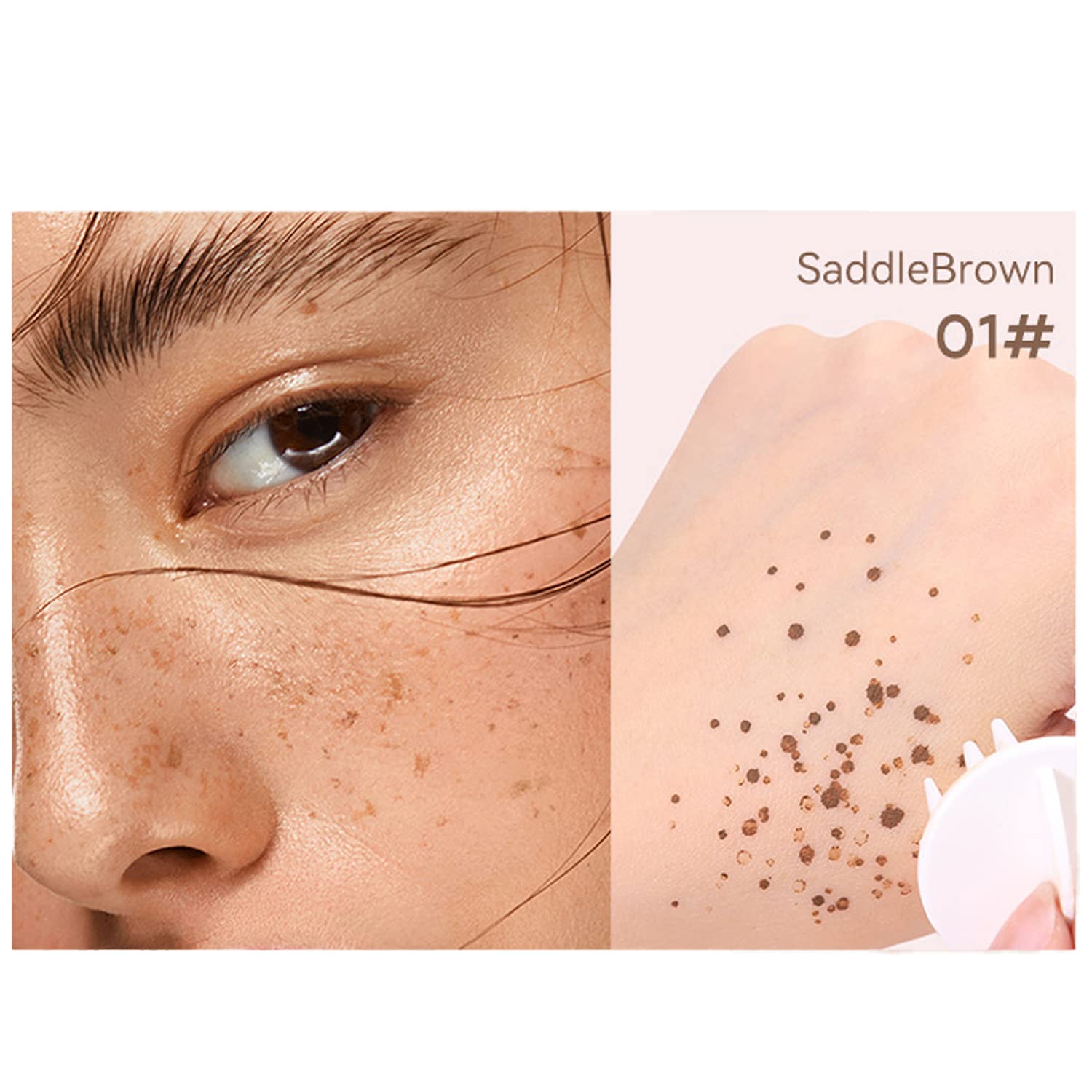 WALULAN Freckle Pencil Sweatproof Waterproof Long Lasting Small Freckle Stamp Airbrush Foundation Spot