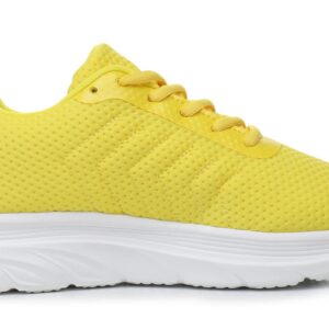 Cull4U Women's Yo-Slip Walking Shoes (7 M US,Yellow)