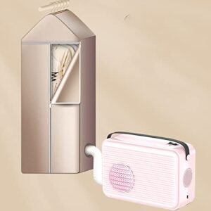 Mini Clothes Dryer, Rapid Heating Mini Dryer Efficient for Home for Travel (Lotus Root Color and Clothes Drying Bag)