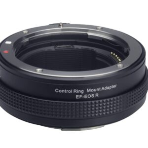 Control Ring Mount Adapter EF-EOS R for Canon EF/EF-S Lens to Canon EOS R RP R5 R6 R7 R10 Series Mirrorless Digital Cameras