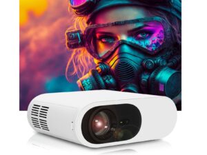 auto focus fhd 1080p/4k smart projector 700ansi & 15000 lumens, bt5.0, android 10 led home movie projectors, built-in certified tv box support 8000+ apps, compatible with stick/iphone/laptop