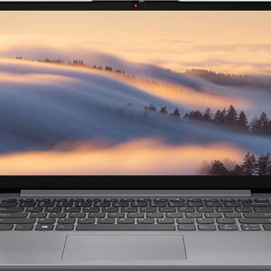 Lenovo IdeaPad 1i Laptop, 14.0" HD Display, Intel Pentium N5030, 4GB RAM 128GB eMMC Storage, Webcam, HDMI, WiFi, Bluetooth, Windows 11 Home in S Mode, Silver, Office 365 1 Year Included