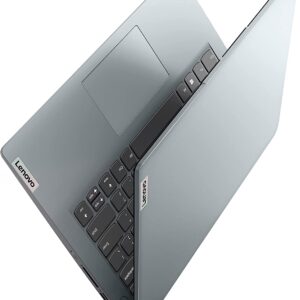 Lenovo IdeaPad 1i Laptop, 14.0" HD Display, Intel Pentium N5030, 4GB RAM 128GB eMMC Storage, Webcam, HDMI, WiFi, Bluetooth, Windows 11 Home in S Mode, Silver, Office 365 1 Year Included