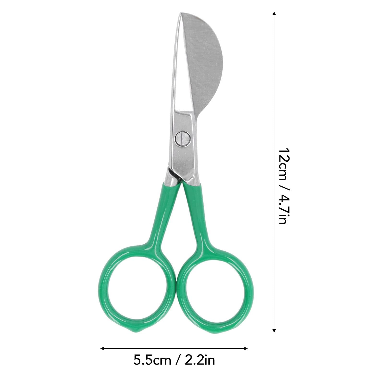 Carpet Cutter, Easy To Grip Ergonomic Handle Stainless Steel Duckbill Shaped Tufting Carpet Scissors for Decal Work for Rug Making