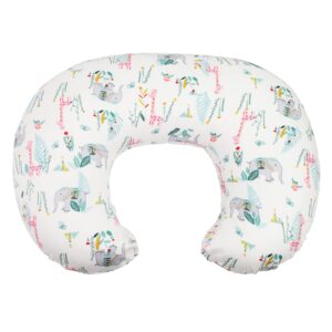 witeasy breastfeeding pillows, baby feeding pillow for breast feeding & bottle feeding, nursing pillow with removable cotton cover, machine washable (elephant-1)…