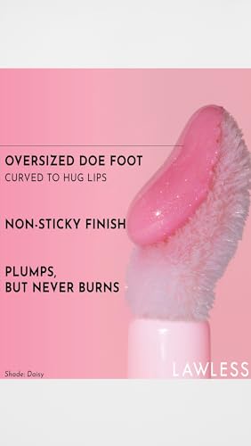 Lawless Women's Forget The Filler Lip Plumper, Daisy Girl, 0.11 oz