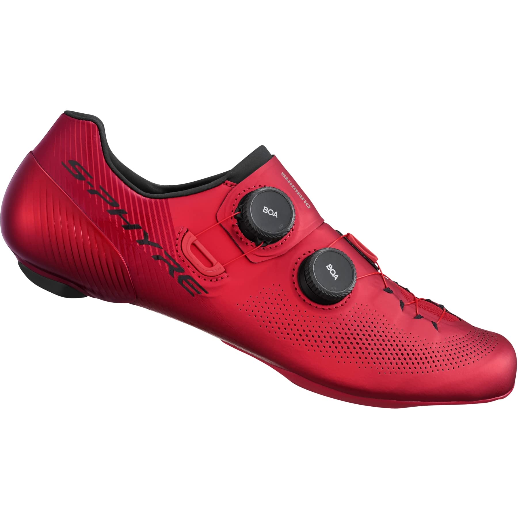 SHIMANO Men's Modern S-PHYRE RC9 (RC903) Shoes, Red, Size, 47 EU