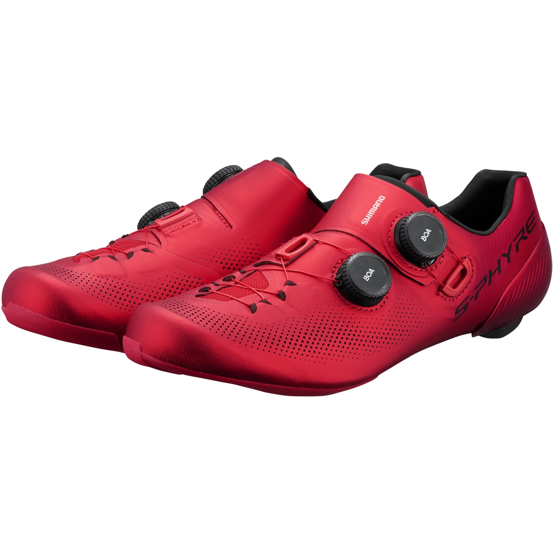 SHIMANO Men's Modern S-PHYRE RC9 (RC903) Shoes, Red, Size, 47 EU