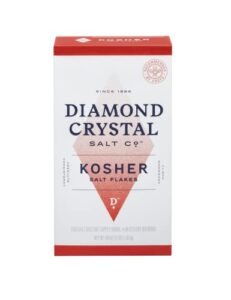diamond crystal kosher salt – full flavor, no additives and less sodium - pure and natural since 1886 - 3 pound (new packaging)