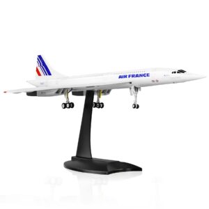 lose fun park 1:200 scale concorde plane model airplane air france plane f-bvfb alloy diecast airplanes model planes for adults collection and gift