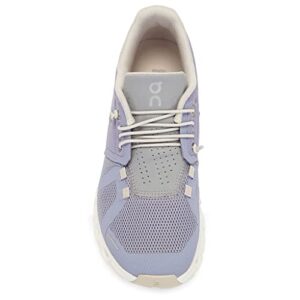 ON Women's Cloud 5 Sneakers, Nimbus/Alloy, 6