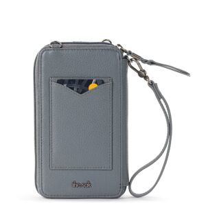 The Sak Silverlake N/S Smartphone Crossbody, Dusty Blue Block