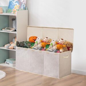 Apicizon Large Toy Box Storage Organizer