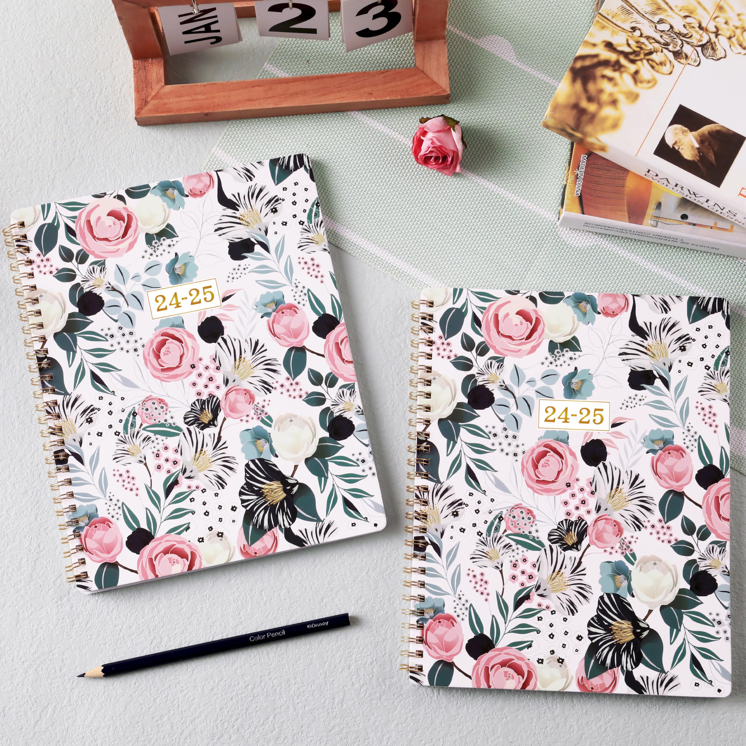 2024-2025 Planner - JUL 2024 - JUN 2025, Academic Planner 2024-2025, 2024-2025 Planner Weekly and Monthly with Tabs, 8" x 10", Perfect Daily Organizer