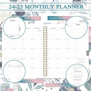 2024-2025 Planner - JUL 2024 - JUN 2025, Academic Planner 2024-2025, 2024-2025 Planner Weekly and Monthly with Tabs, 8" x 10", Perfect Daily Organizer