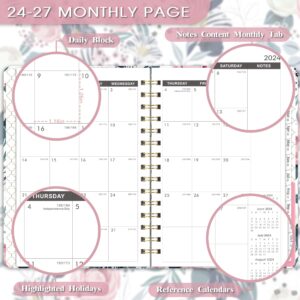 2024-2027 Monthly Planner/Monthly Calendar - 3 Year Monthly Planner 2024-2027, JUL 2024 - DEC 2027, 6.3" x 8.4", 36 Monthly Planner, 3 Year Planner