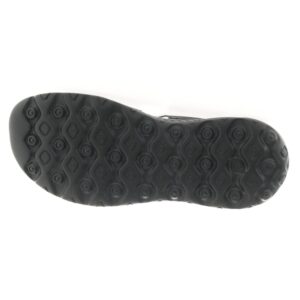 Propét Women's TravelActiv Sedona Slide Sandal, Black, 9 X-Wide