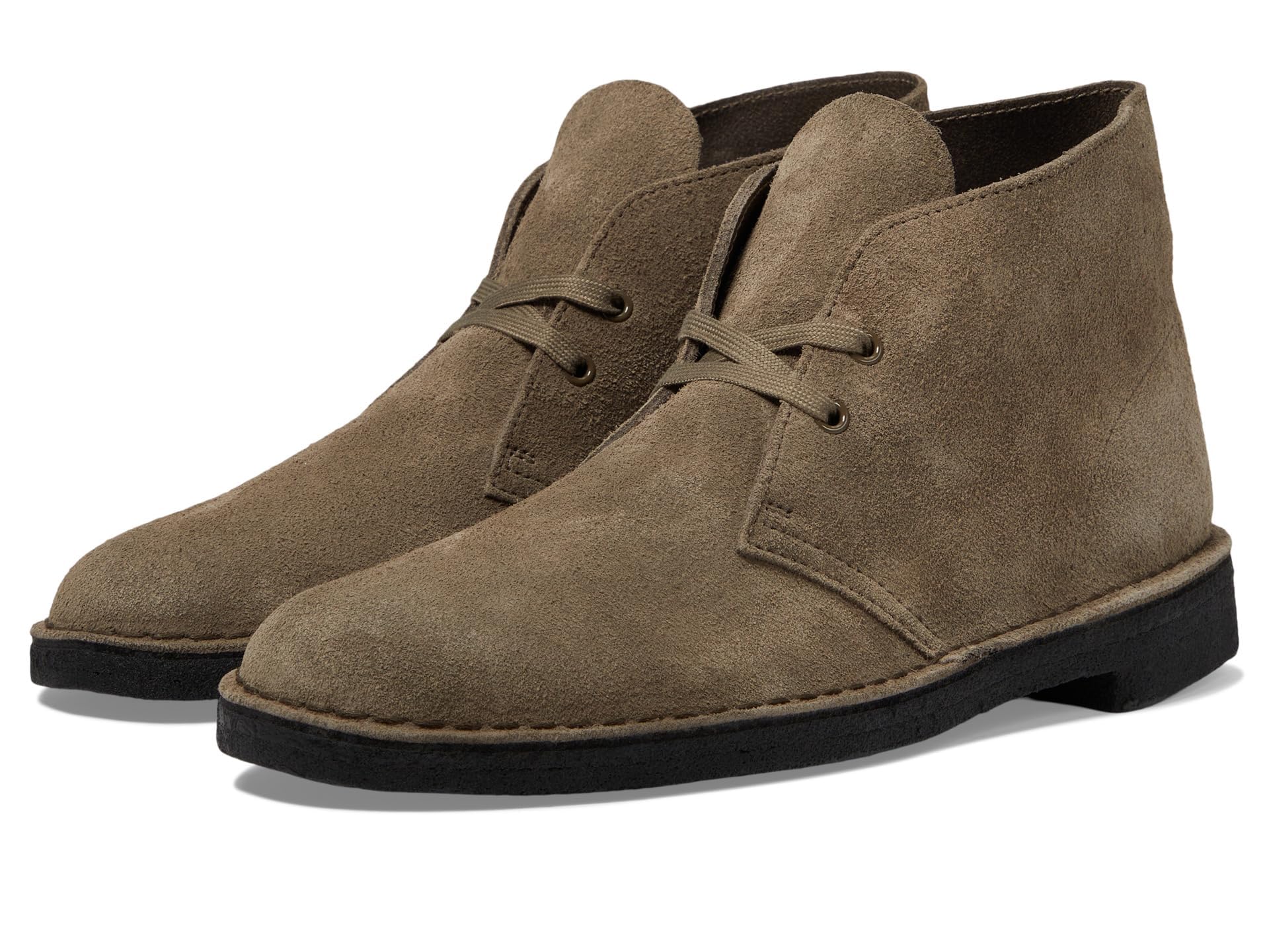 Clarks Men's Desert Chukka Boot, Dark Grey Suede, 8.5