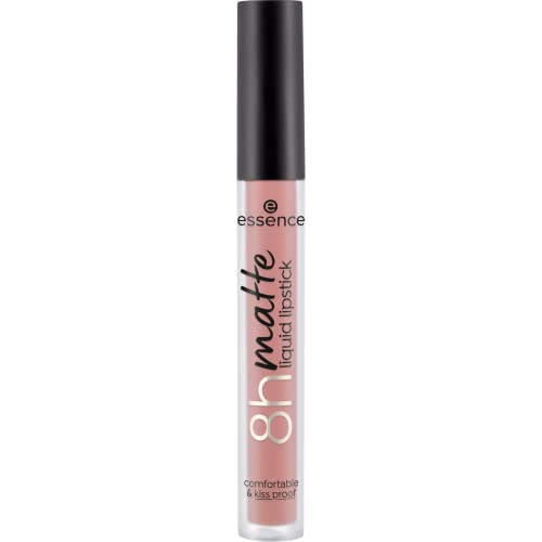 essence | 8h Matte Liquid Lipstick | Highly Pigmented with Smudge-proof Matte Finish | Vegan & Cruelty Free (03 Soft Beige)