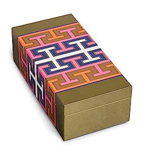 Jonathan Adler Women's Madrid Stacking Box - Small, Orange, One Size