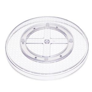 Amazon Basics Clear Lazy Susan Turntable Organizer, 12-Inch, 2-Pack