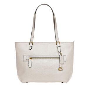 Coach Polished Pebble Leather Taylor Tote