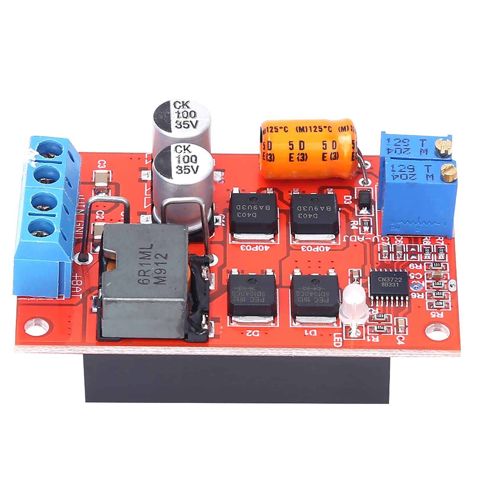 MPPT Solar Panel Regulator Module Intelligent Automatically Solar Battery Charging Controller 5A with Output Reflow Protection