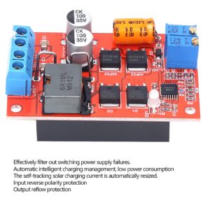 MPPT Solar Panel Regulator Module Intelligent Automatically Solar Battery Charging Controller 5A with Output Reflow Protection