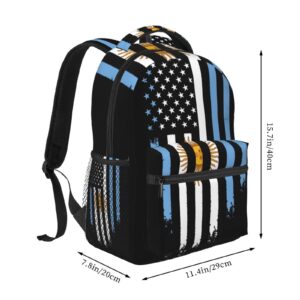 Qurdtt Argentina Backpack,Fashion Argentina Flag Laptop Backpack Casual Hiking Daypack For Men Women